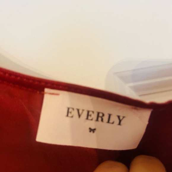 Fall Everly dress size medium in burnt orange - Picture 4 of 5